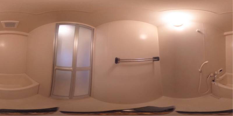 パノラマ画像バスルーム