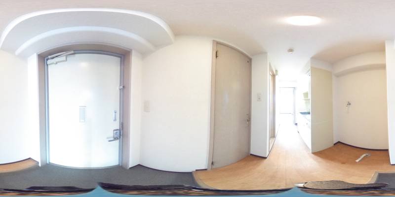 パノラマ画像玄関