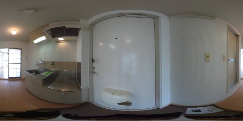 パノラマ画像玄関