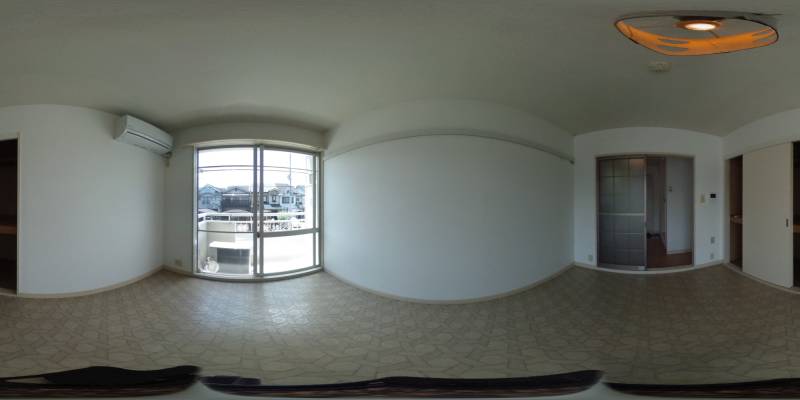 パノラマ画像洋室