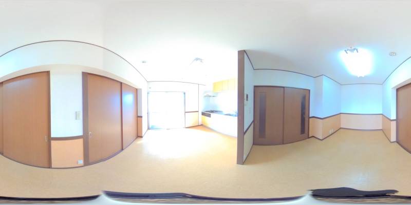 パノラマ画像リビング