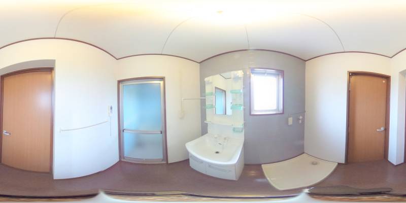 パノラマ画像バスルーム