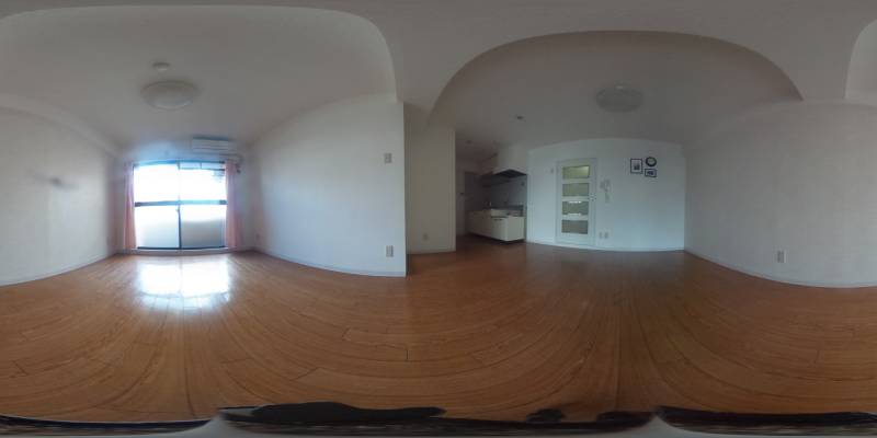 パノラマ画像リビング