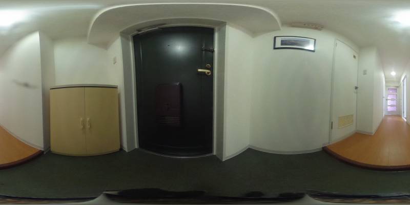 パノラマ画像玄関