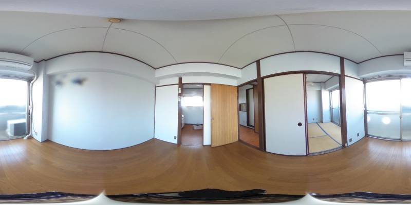 パノラマ画像洋室