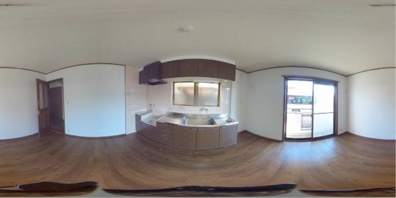 パノラマ画像キッチン