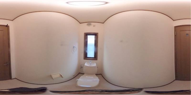 パノラマ画像トイレ