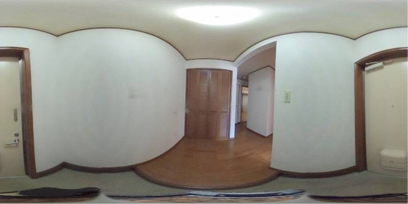 パノラマ画像玄関