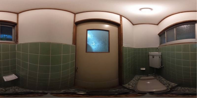 パノラマ画像トイレ