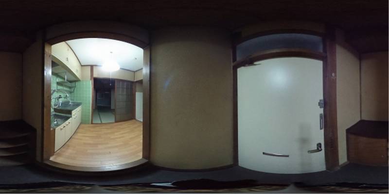 パノラマ画像玄関