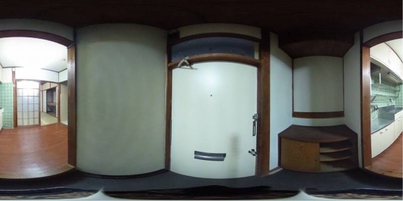 パノラマ画像玄関