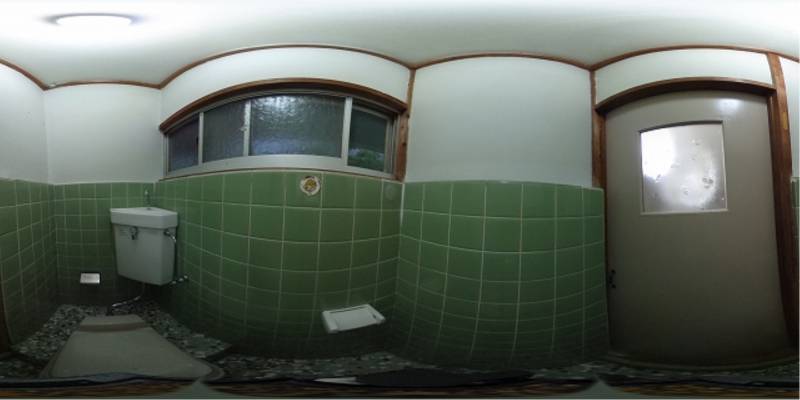 パノラマ画像トイレ