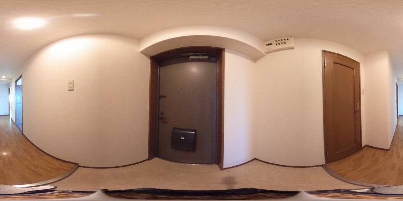 パノラマ画像玄関