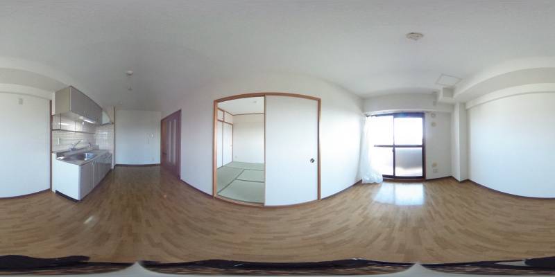 パノラマ画像リビング