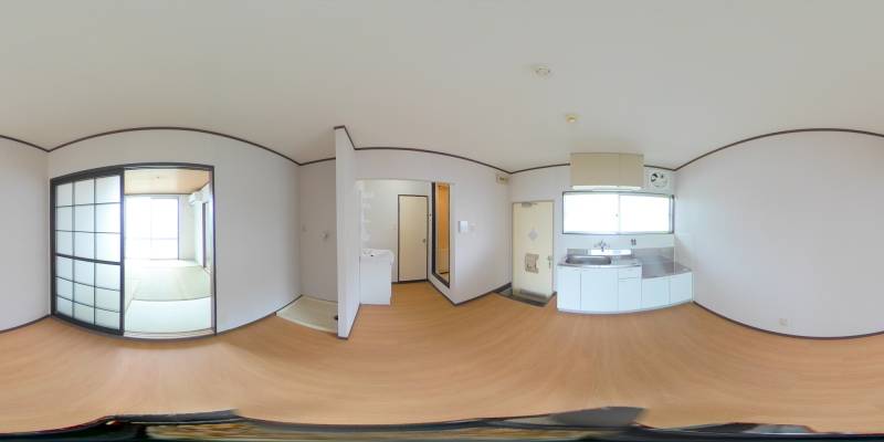 パノラマ画像リビング