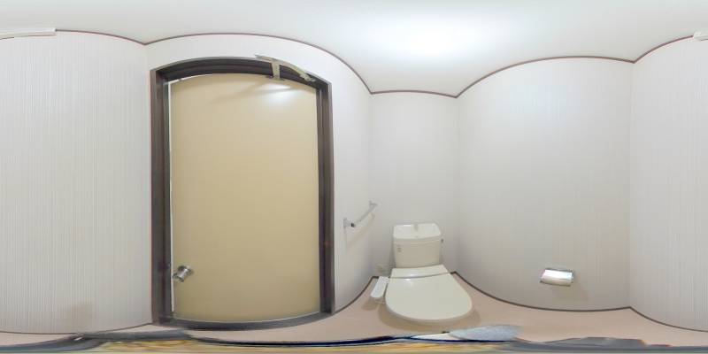 パノラマ画像トイレ