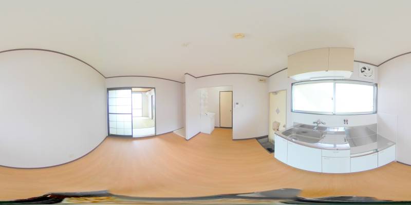 パノラマ画像リビング