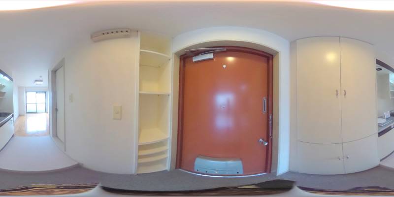 パノラマ画像玄関