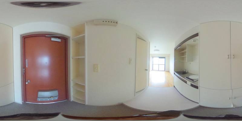 パノラマ画像玄関