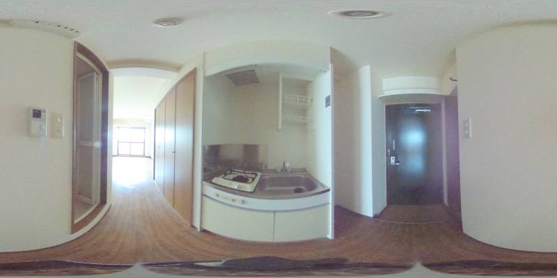 パノラマ画像キッチン