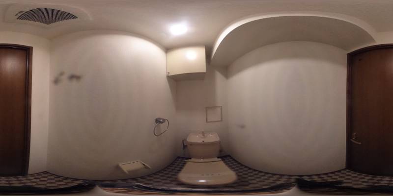 パノラマ画像トイレ