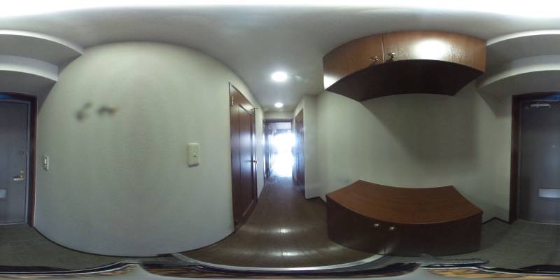 パノラマ画像玄関