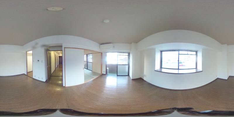 パノラマ画像リビング