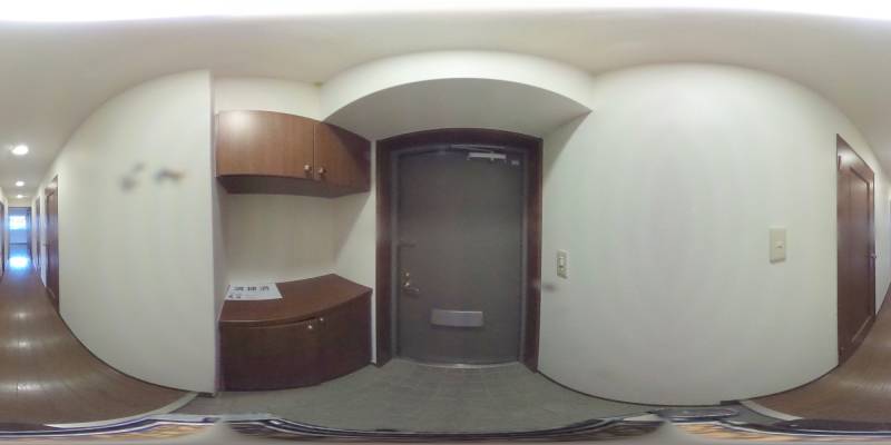 パノラマ画像玄関