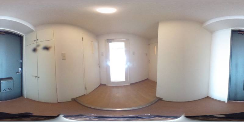 パノラマ画像玄関