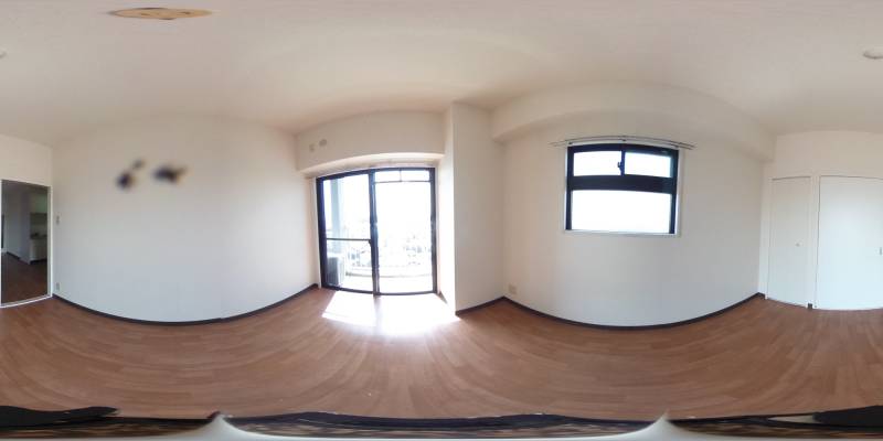 パノラマ画像洋室