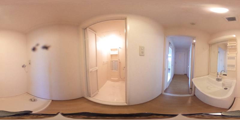 パノラマ画像洗面所