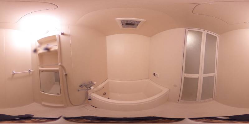 パノラマ画像バスルーム