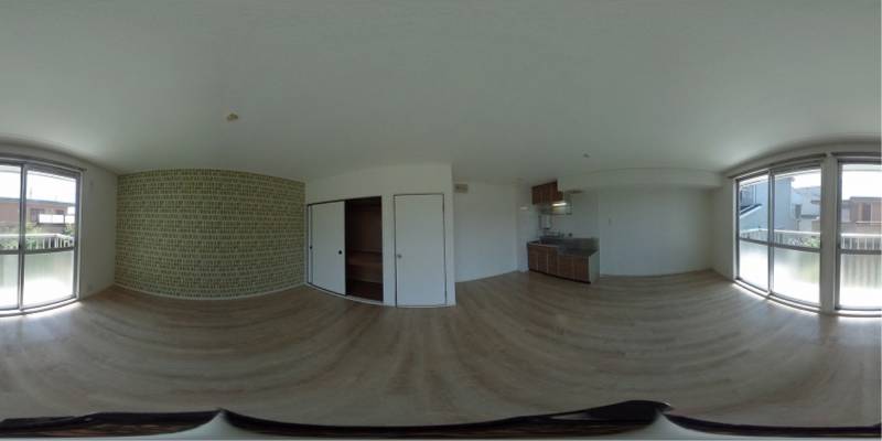 パノラマ画像リビング