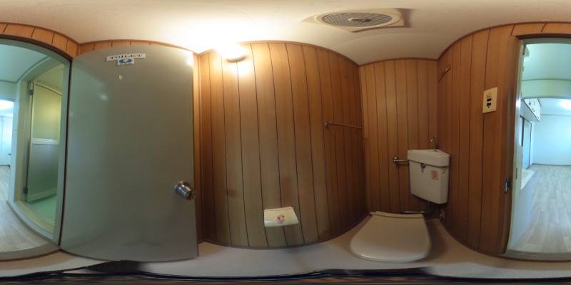 パノラマ画像トイレ