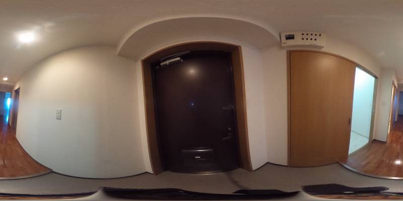 パノラマ画像玄関