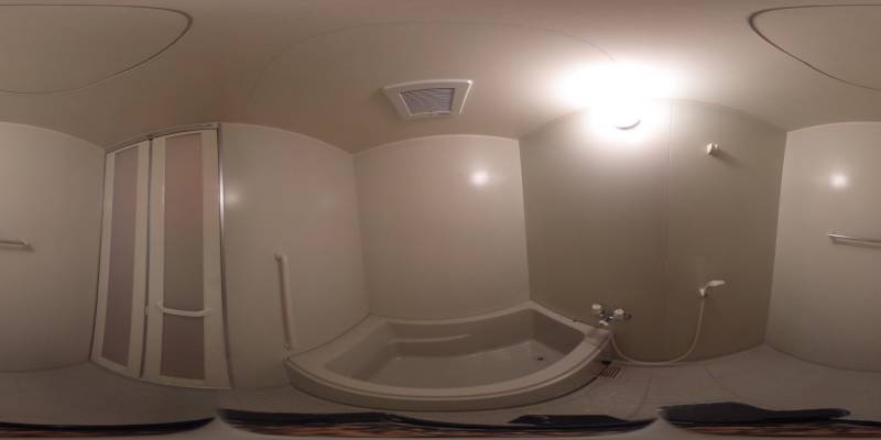 パノラマ画像バスルーム