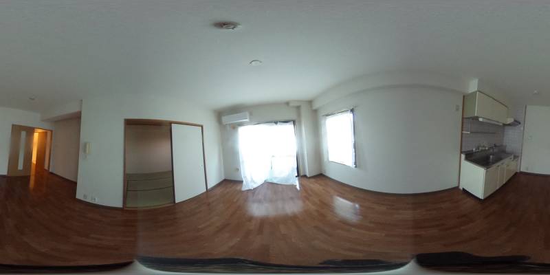 パノラマ画像リビング