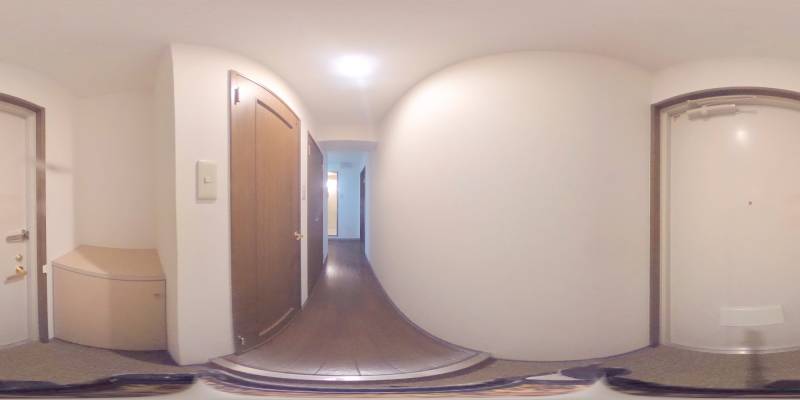 パノラマ画像玄関