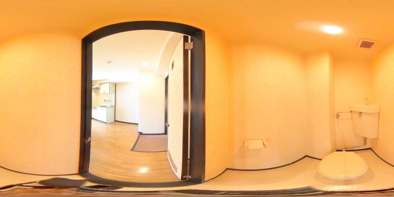 パノラマ画像トイレ