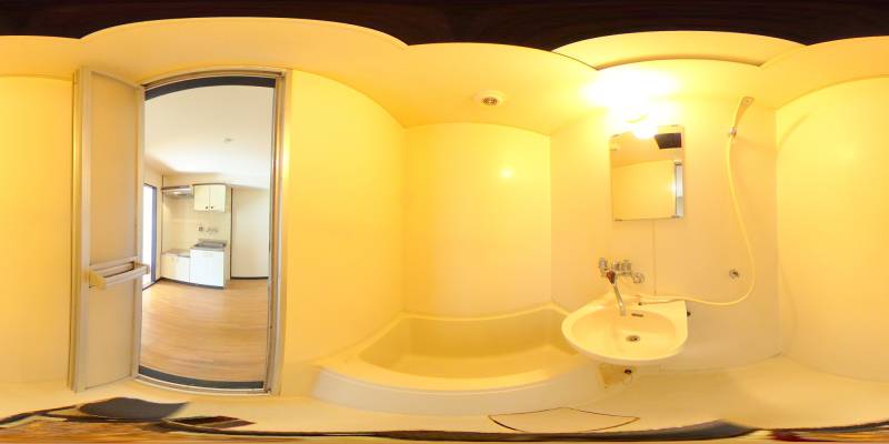 パノラマ画像洗面所