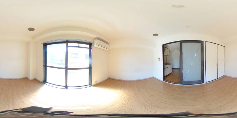 パノラマ画像洋室