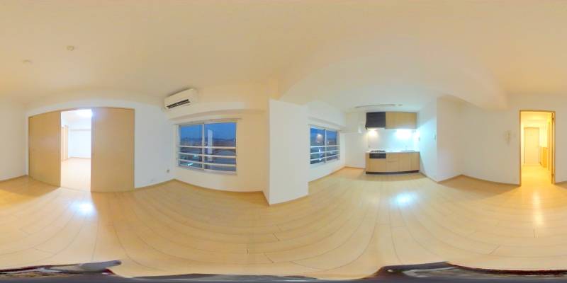 パノラマ画像リビング