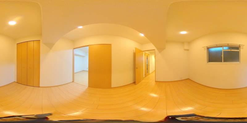 パノラマ画像洋室