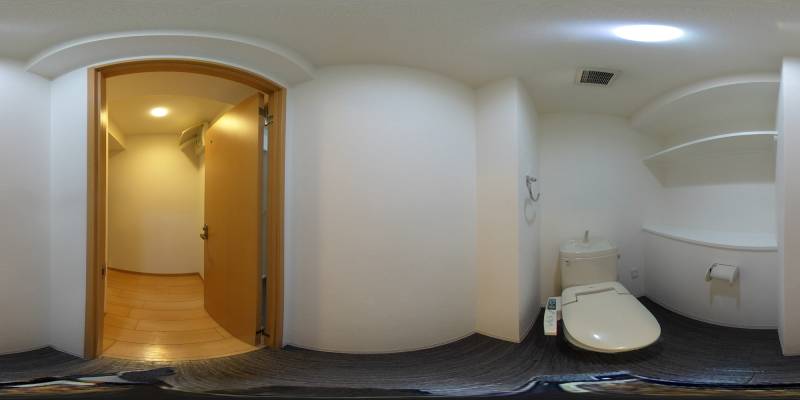 パノラマ画像トイレ