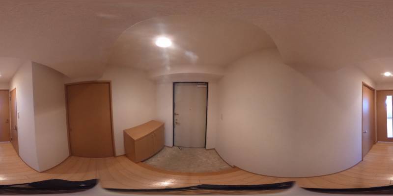 パノラマ画像玄関