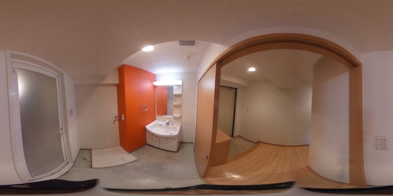 パノラマ画像バスルーム