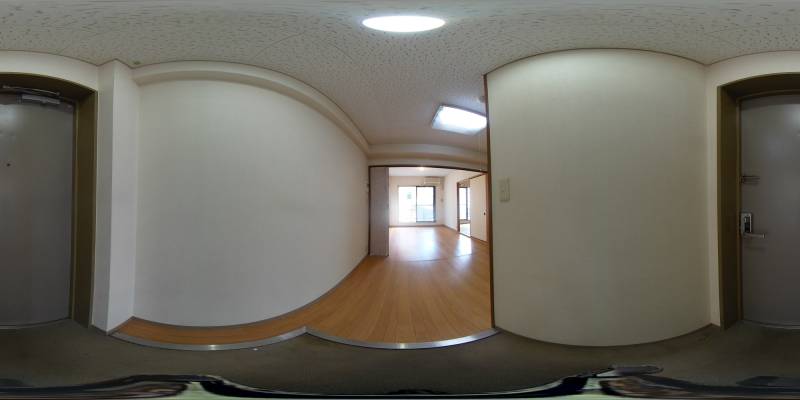 パノラマ画像玄関