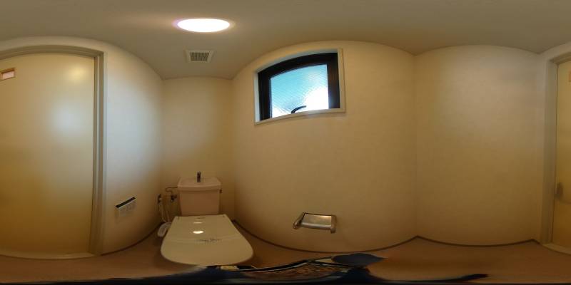 パノラマ画像トイレ