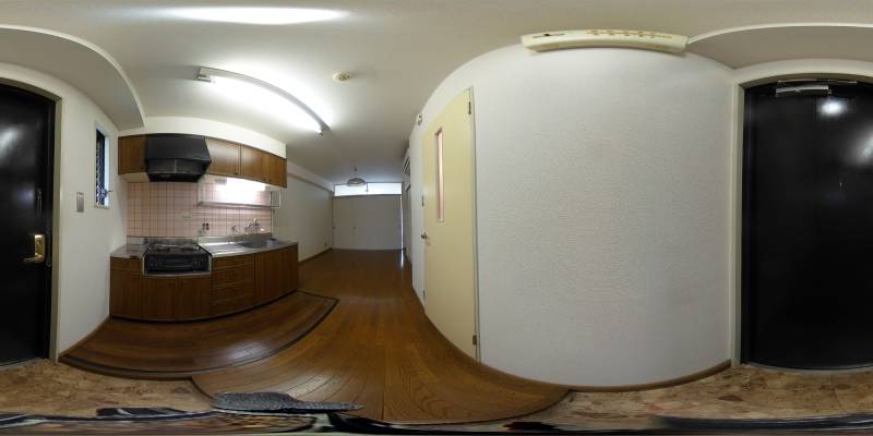 パノラマ画像玄関