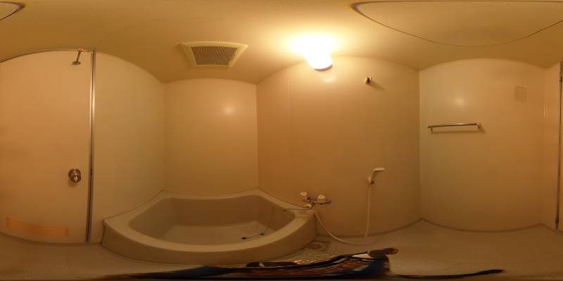 パノラマ画像バスルーム